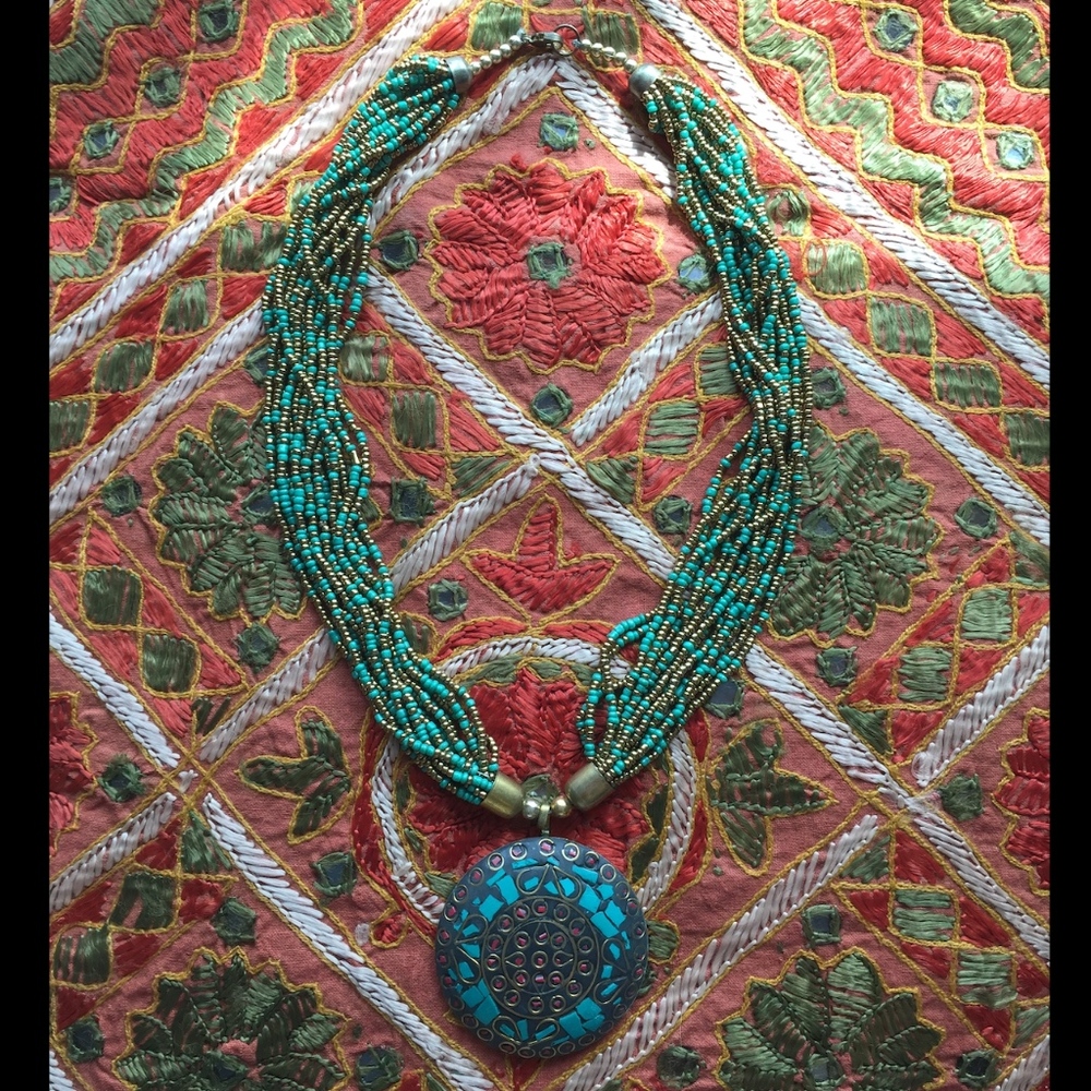 Bohemian Pote Beads - Nepalese Necklace